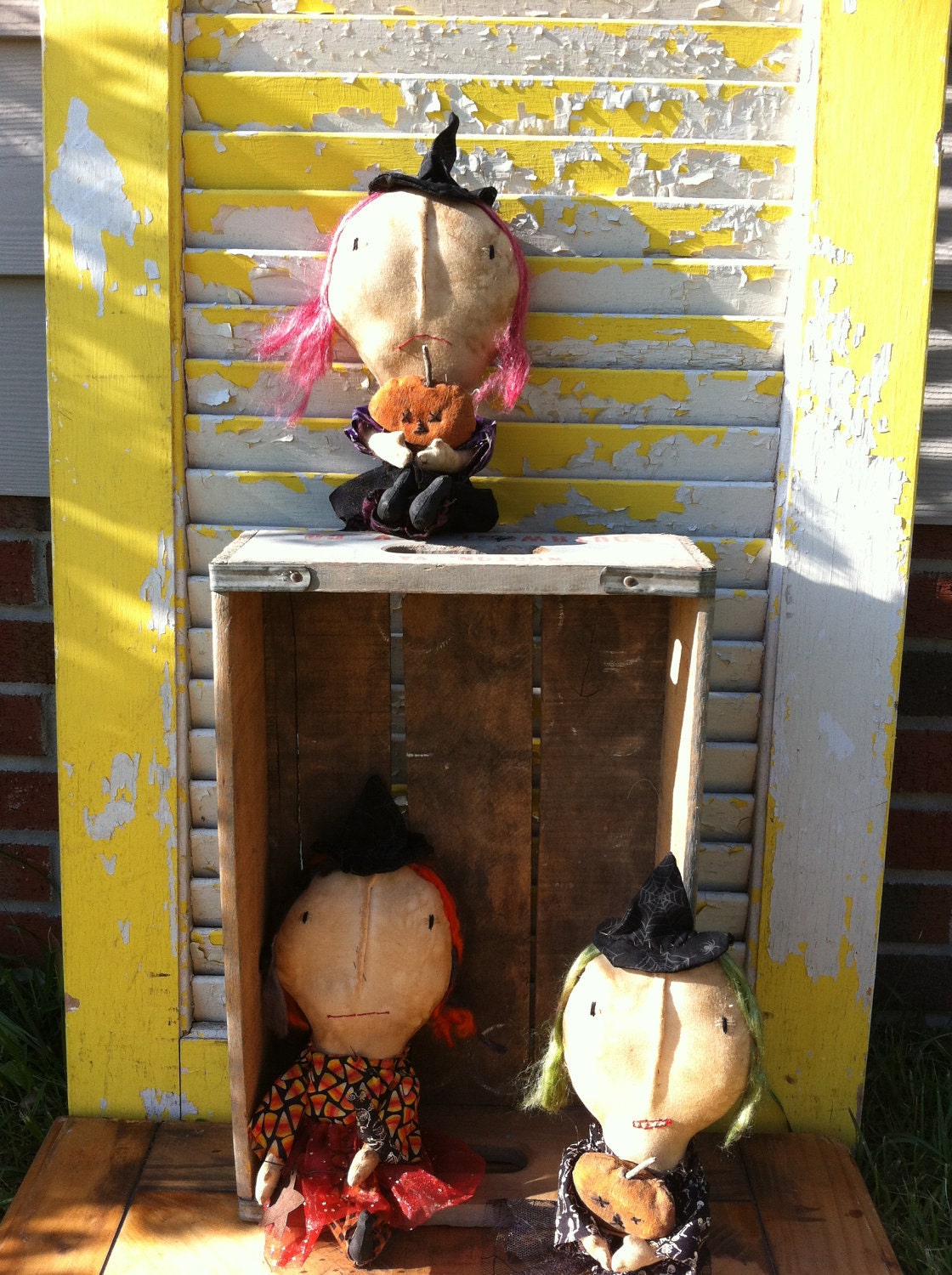CustomerAppreciation Sale Primitive Witches of Eastwick Large-ready to ship