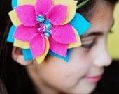 Ava Felt Flower PDF Pattern Tutorial How To