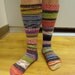Small Size Super Tall Stripey Socks