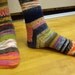 Small Size Super Tall Stripey Socks