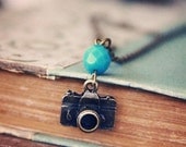 Vintage Inspired Camera Necklace