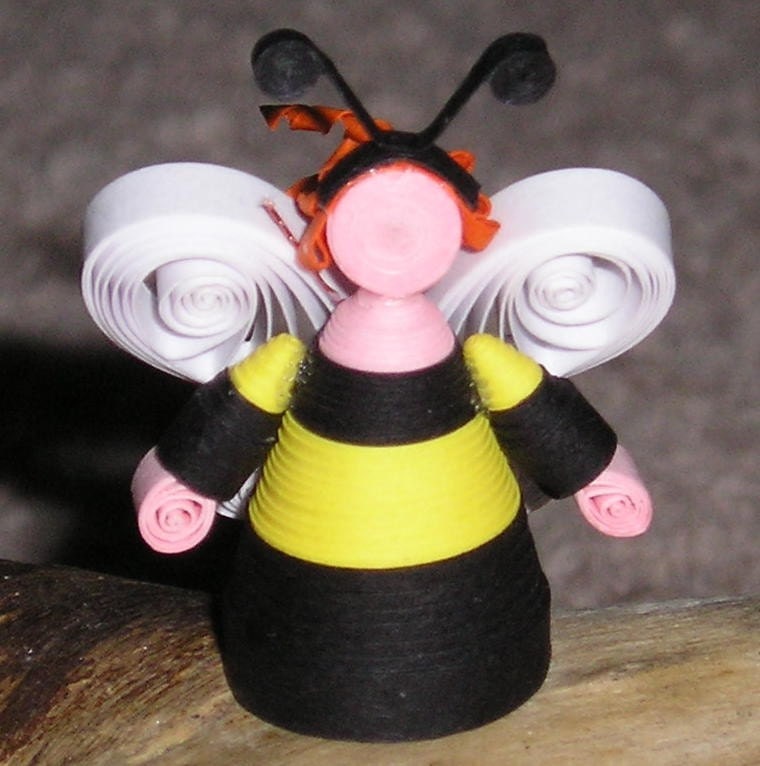 quilled bee