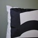 Recycled Sail Throw Pillow - Black number 5