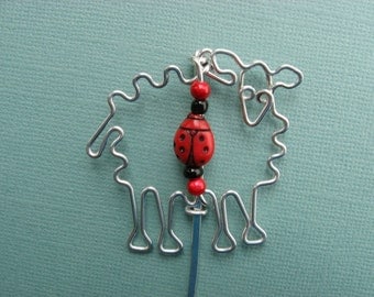 SHEEP BOOKMARK wirework