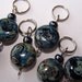 Hand Made Stitch Markers -- Cosmic Love (Czech glass)