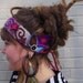 Mini Elf Ear Petals with StARs GaLoRE Organic Felted Wool Headband