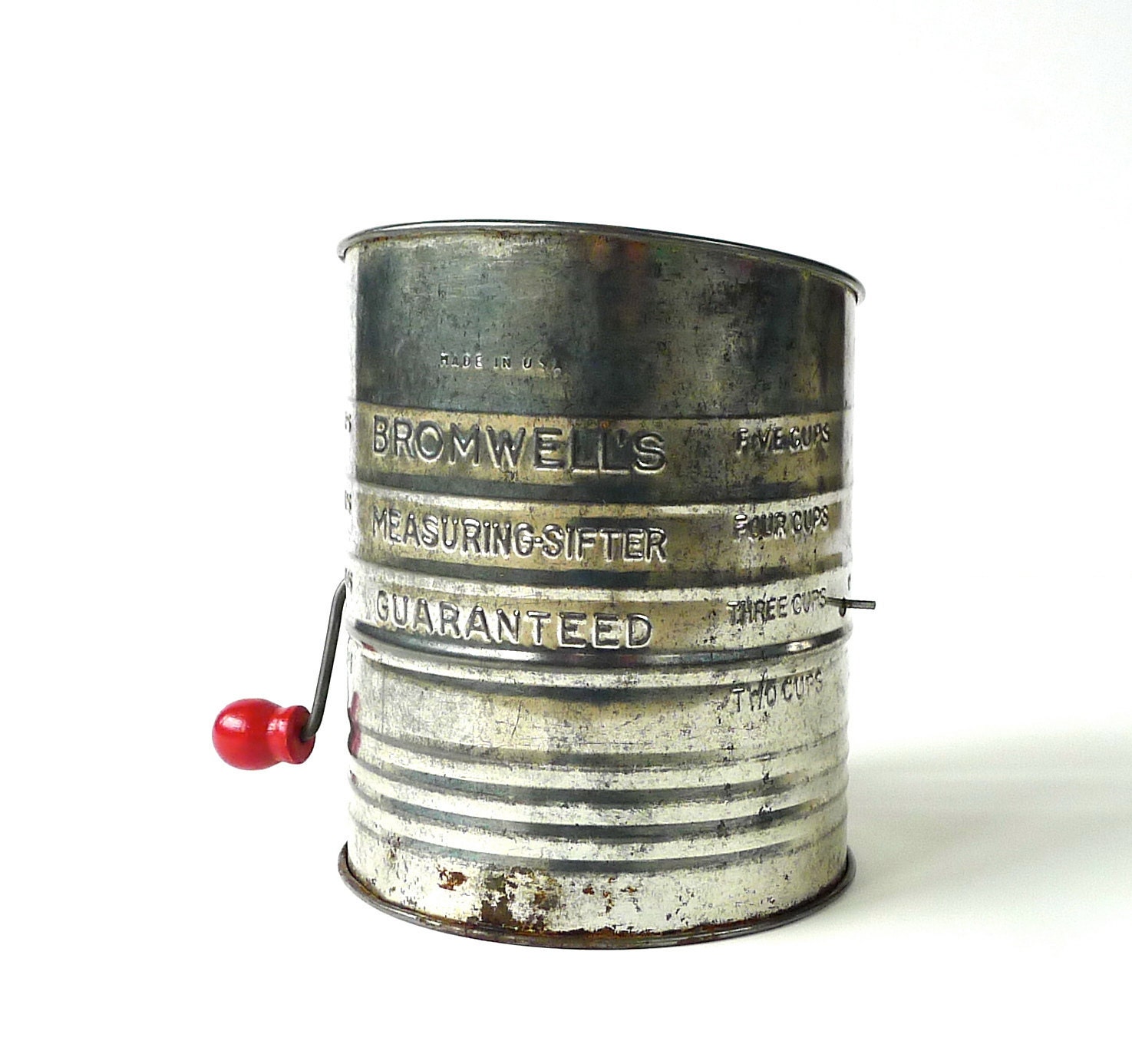 Vintage Bromwell's 5 Cup Sifter