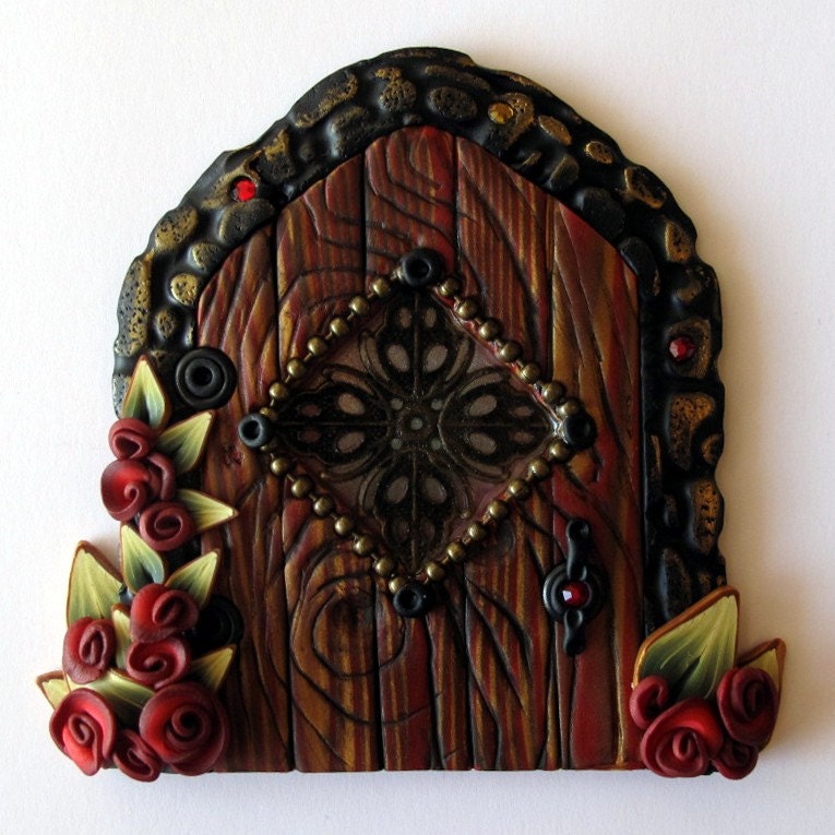 Rose Garden Fairy Door