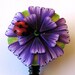 ID Badge Holder in Violet