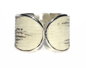 Black and White Lizard Leather Cuff Bracelet  - by UNEARTHED
