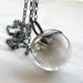 Last Blowball of Summer Pendant Grey
