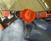 Half Price Sale University of TeXaS Flower Power Belt
