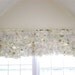 upcycled curtain in paper peonies eco friendly