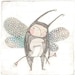 buggy reader...AN 8 X 8 inch LIMITED Edition archival print