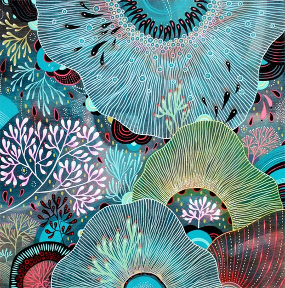 Giclee Fine Art Print - Thrive - 11x11 Print
