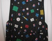 Cobbler Apron with Bingo Theme  (2009) Size large