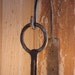 Wall Primitive Early Metal Lighting Hanging Candle Holder Lighting Handmade Forged by Blacksmith