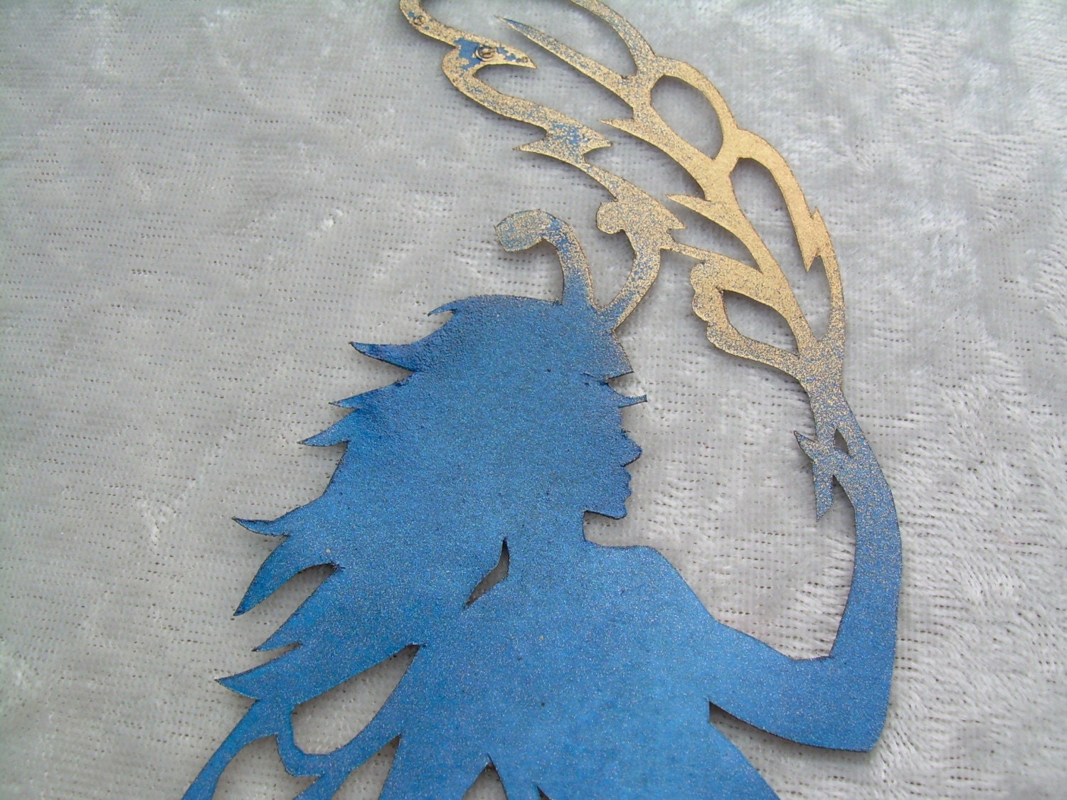 Fairy of Air Bookmark, Papercutting Art