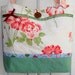 SALE Save 30% - Bouquet of Roses Floral Handcrafted Handbag, One of a Kind