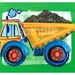 Construction Art Prints, Set of Four 8x10