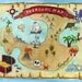 Pirate Art, 8x10 Pirate Treasure Map Print