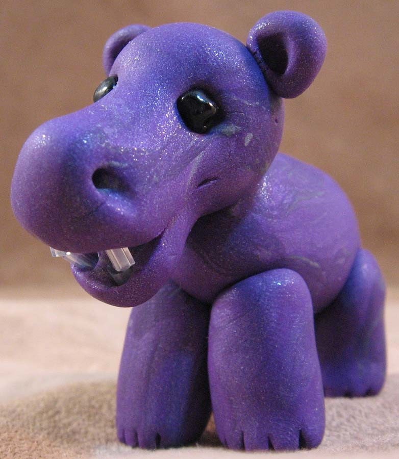 Purple hippo