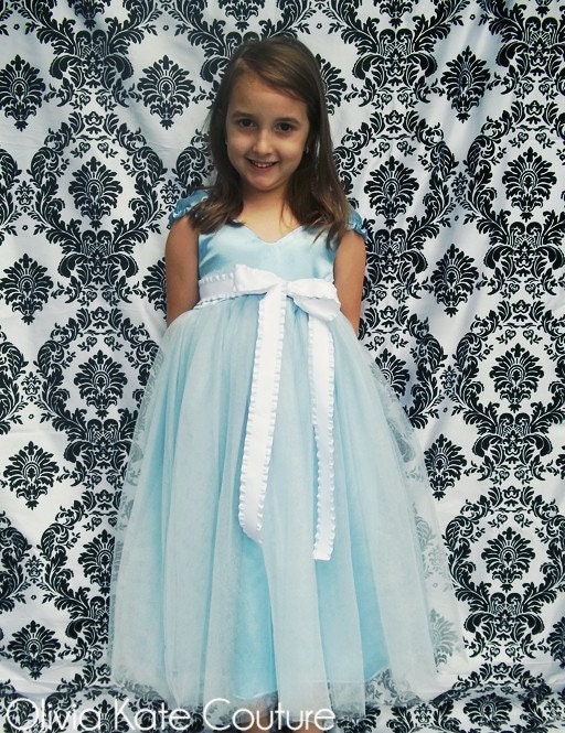 Disney Princess Dress . Flower Girl Dress