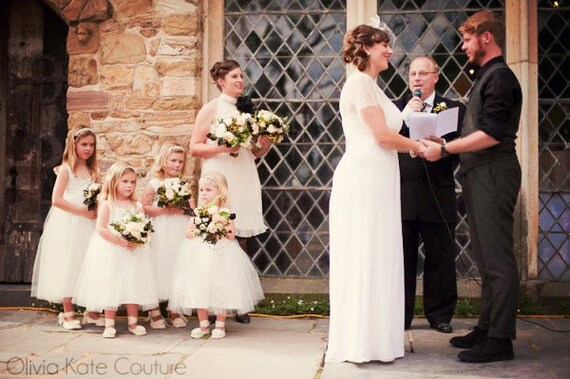 Flower Girl Dress As Seen On the Huffington Post