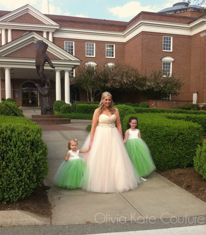 Floor Length Flower Girl Dress