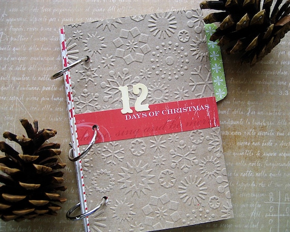 project minibook 12 DAYS OF CHRISTMAS