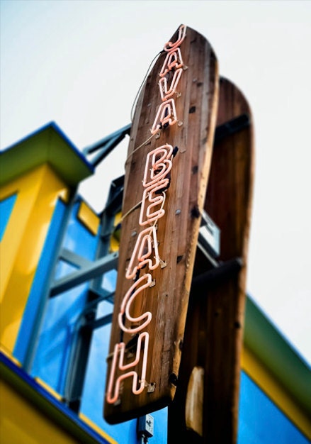 Java Beach, 5"x7" photo print, San Fran, California