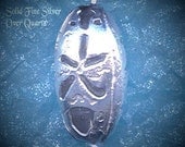 SILVER CRYSTAL GODDESS/ PENTACLE PENDANT/ PENDULUM/ Necklace/ Spell Cast Gems(tm)/clear QUARTZ in Solid Fine SILVER with Magic Alphabet - Pentagram /Star / Vintage /PMC/ Medieval /Pagan /Wicca /Sacred Feminine/Handmade/OOAK/AMULET/ Spell Worker Magic(sm)