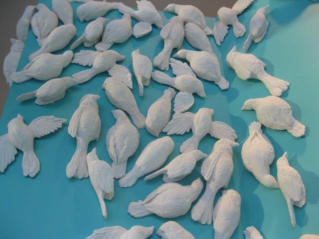 Flock Installation - 5 birds