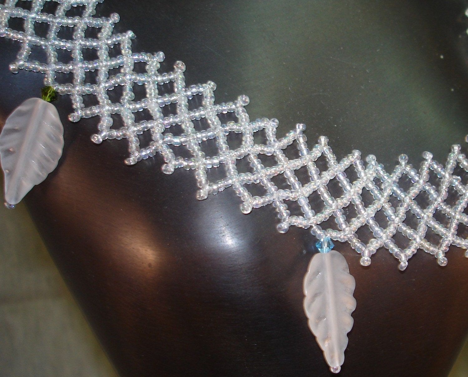 The White Witch of the Ice Forest  Choker or Collar  Necklace