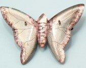 Large vintage/ antique Art Deco 1940s, lucite butterfly brooch