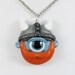 Viking Cyclops Polymer Clay Monster Necklace