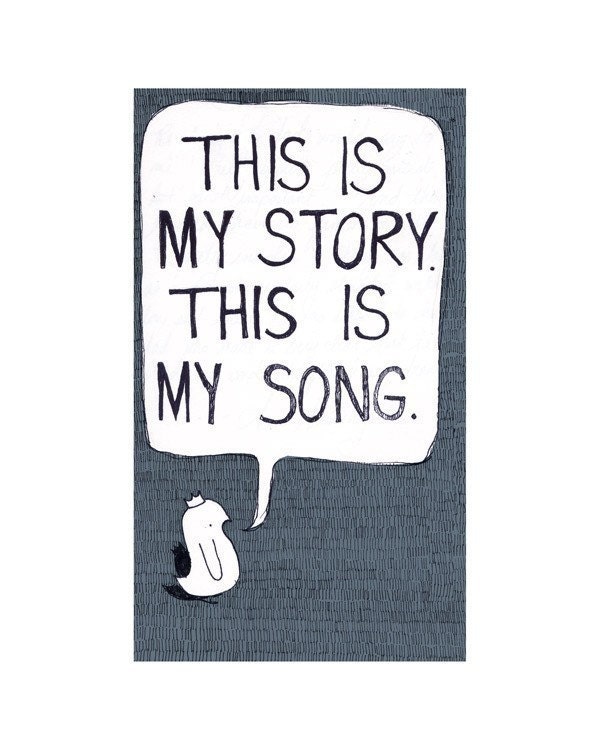 My Story print