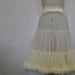 Single Layer Deep Ivory Knee Length Wedding Chiffon Petticoat-----------------available in other color