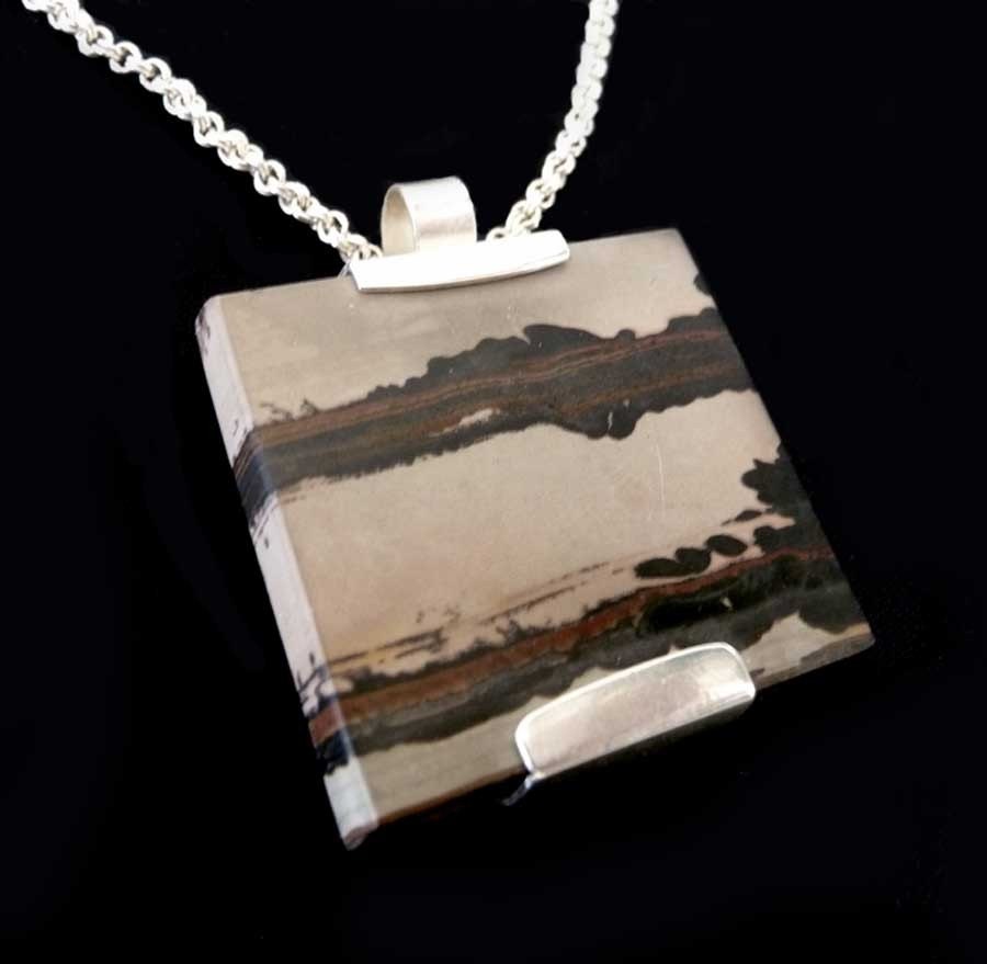 Desert Paint Brush Pendant