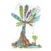 Original watercolour painting, Tree of Life 12, by melanie j cook