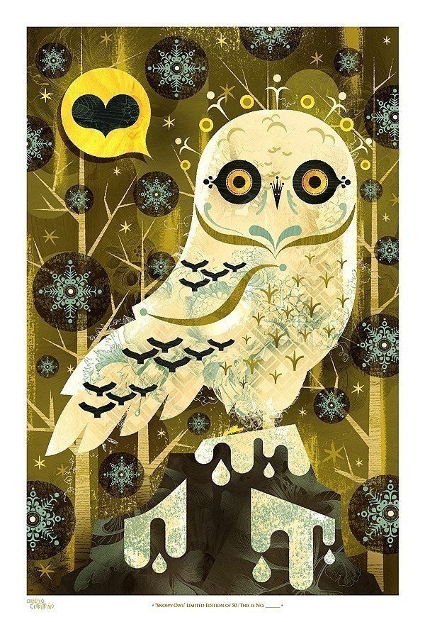 Snowy Owl - 8.5X11