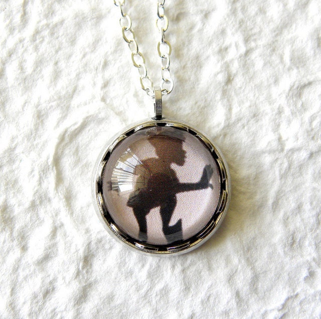 Pan's Shadow Petite Necklace - Inspired from Disney's Peter Pan