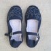 RESERVED for kimkimk Gray Storm in Navy Mary Janes Size 3/33 Eur