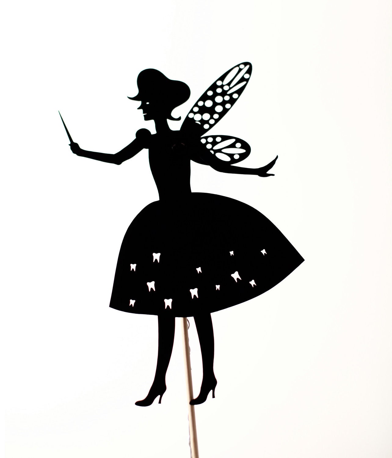 Tooth Fairy shadow puppet