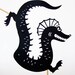 Seamonster Shadow Puppet