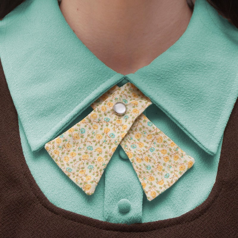 Womens Neck Tie - Pastel Floral - LAST ONE