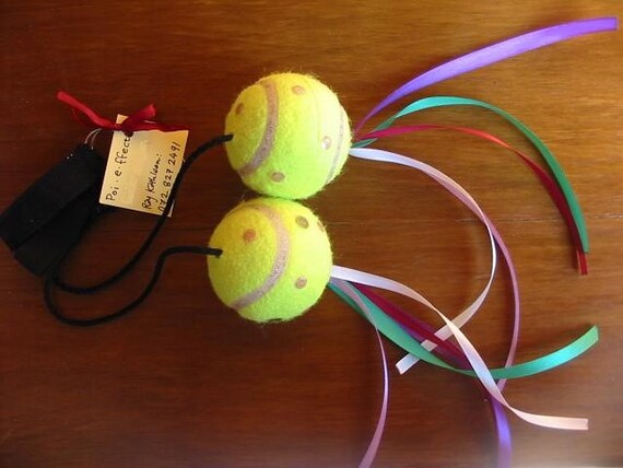 Practice Poi Poi balls for learning to firedance by ElevenTimes