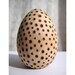 Wood burned Hen Egg