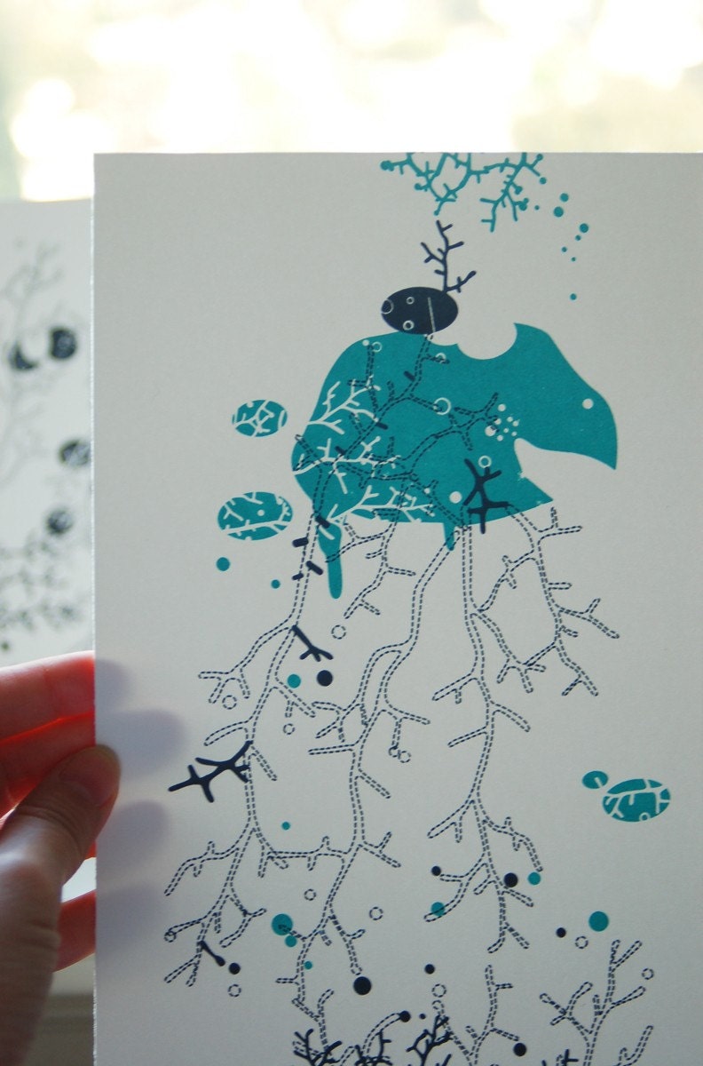 Darkness, Sea Maze print set 01