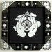 Grace in Black and White: Silkscreen Print and Mosaic Frame from Marzanne Collaboration